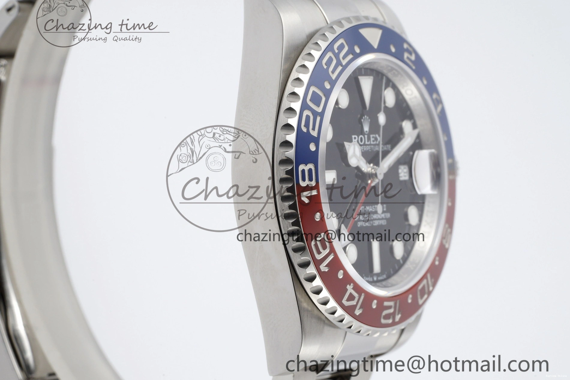 0111 ZeroBulk GMT Master II 126710 BLRO 904L SS KING Factory 1:1 Best Edition on Oyster Bracelet K3285 CHS 2073
